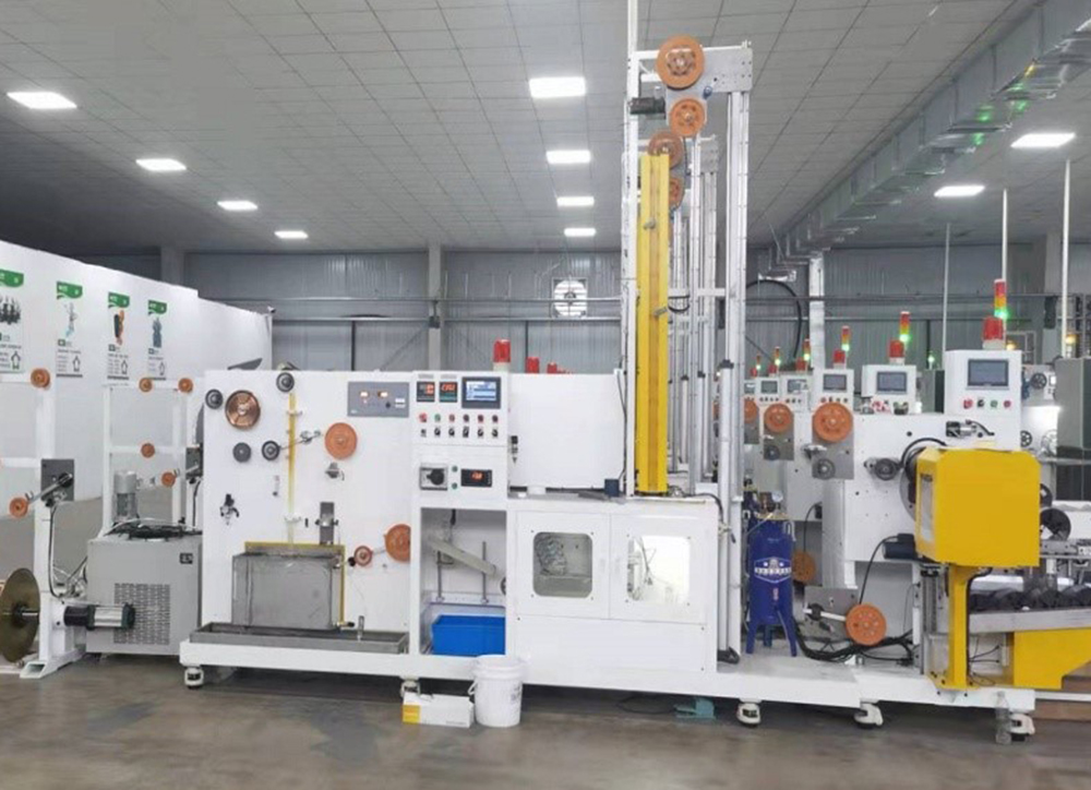 光伏焊帶MBB圓線涂錫一體機（全自動）